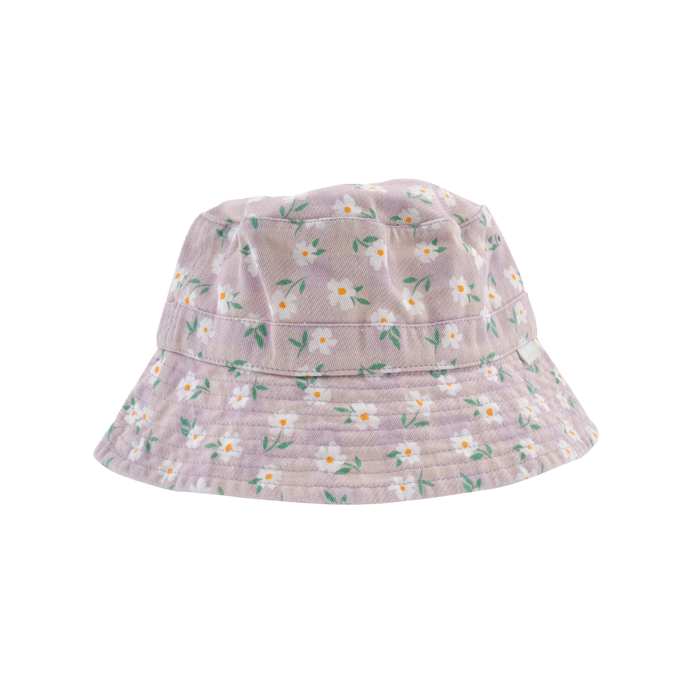 Bucket Hat - Lilac Daisy Med